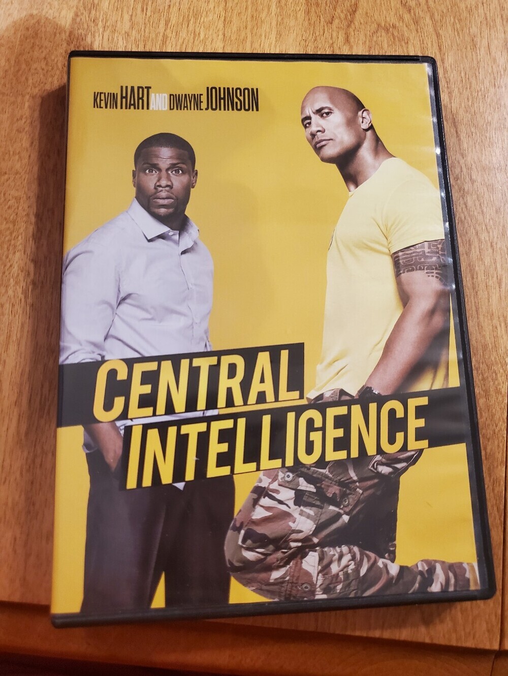 Central Intelligence - DVD With Dwayne Johnson - Kevin Hart